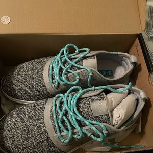 Women’s Under Armour gray sneakers size 6.5 Brand new